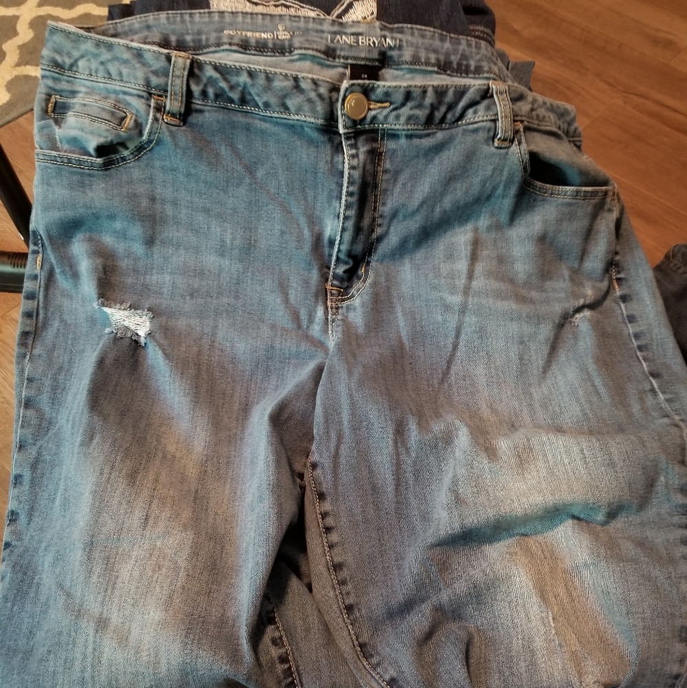 Lane Bryant 24 Boyfriend Jeans